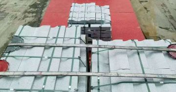 驻马店 芝麻白仿形加直形路沿石出货日常