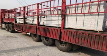 驻马店 白麻荔枝面外墙干挂，工厂装车日常