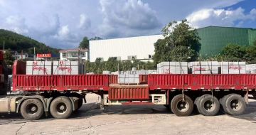 驻马店 芝麻灰花岗岩地铺石出货日常