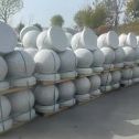 驻马店 白麻花岗岩石材圆球，石球，挡车球，隔离球，景观石球，风水球等