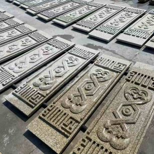 驻马店 黄金麻花岗岩外墙雕刻板