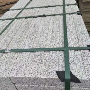 驻马店 白麻花岗岩直行盲道石，盲条，地铺石