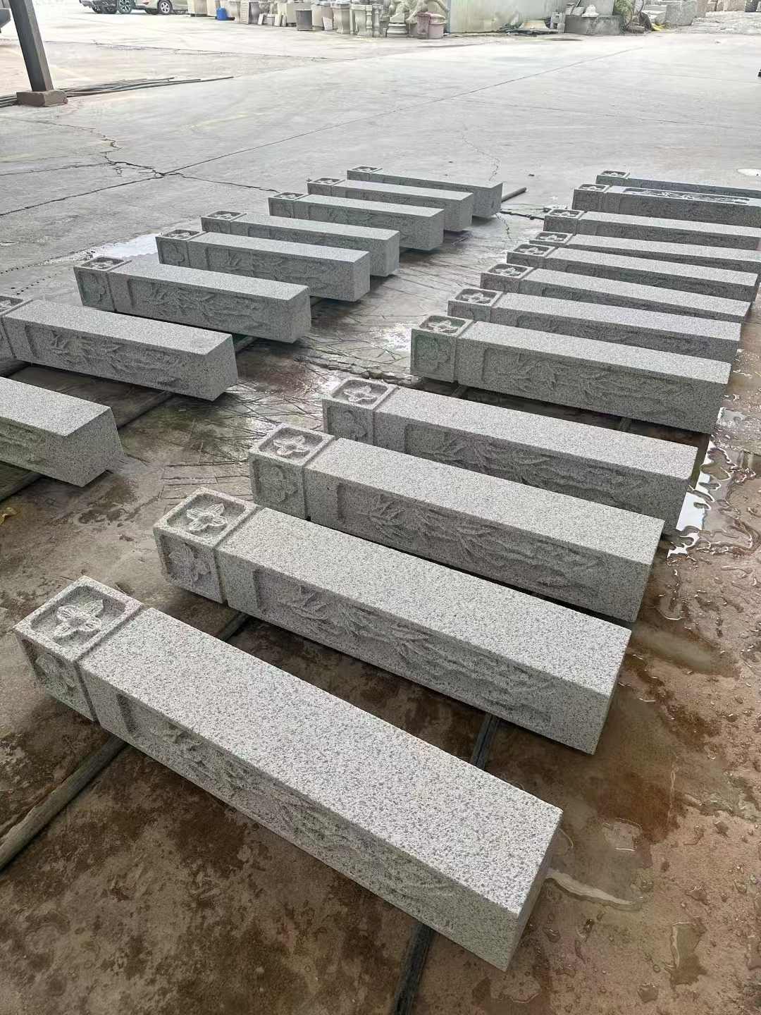 驻马店 白麻方柱雕花防水