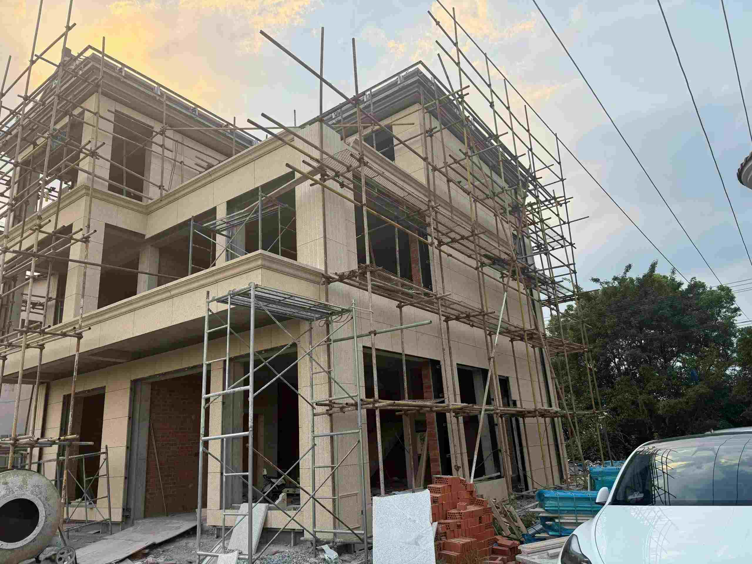 驻马店 黄金麻荔枝面花岗岩外墙干挂