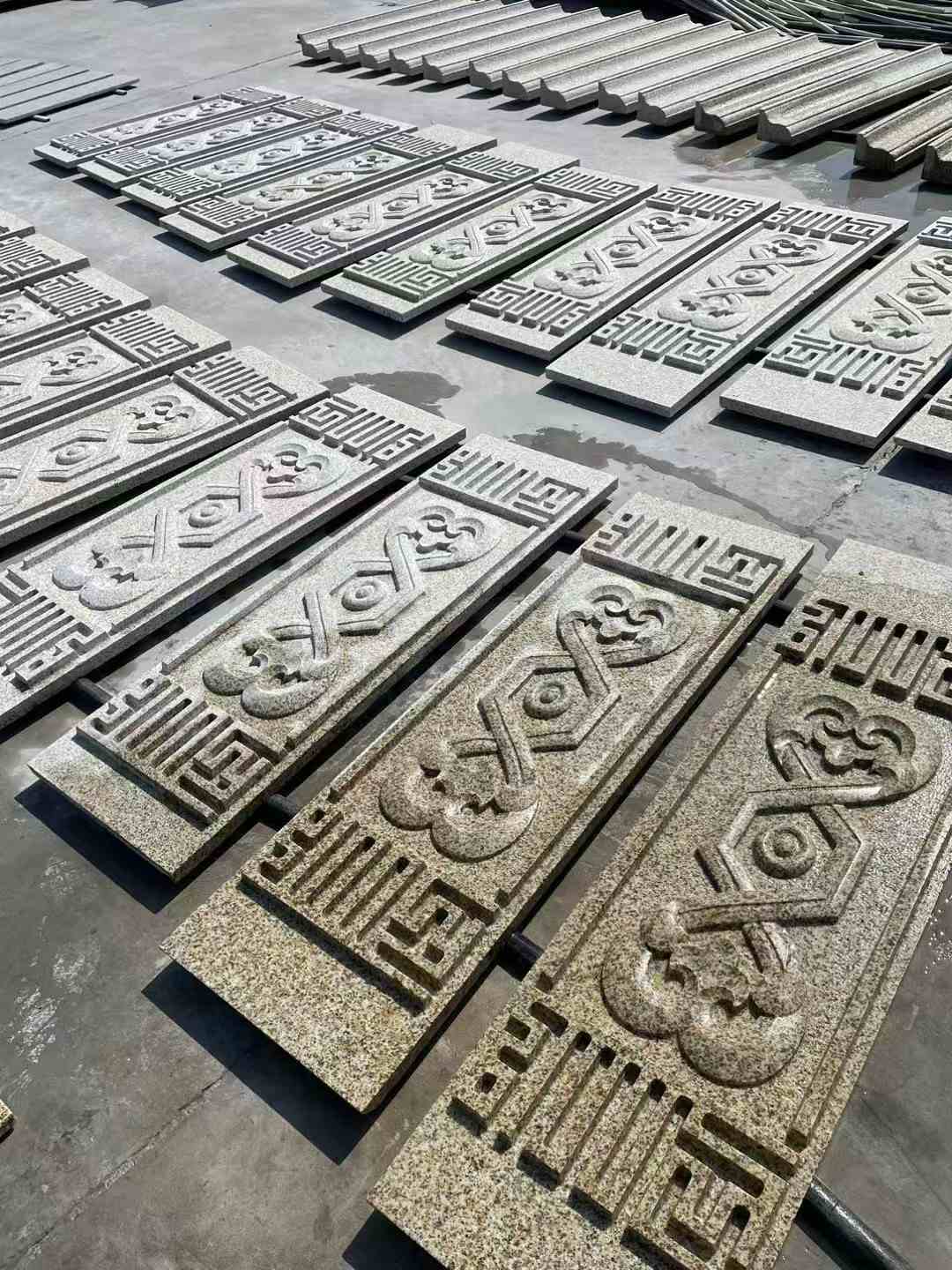 驻马店 黄金麻花岗岩外墙雕刻板