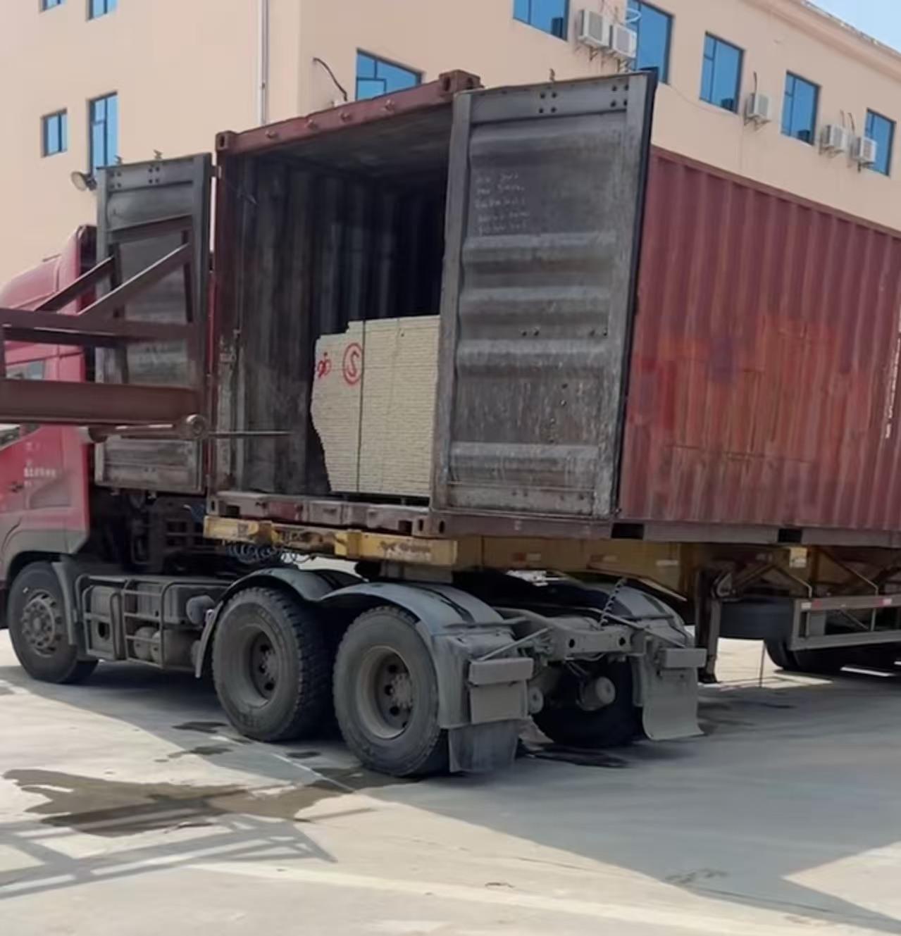 驻马店 黄金麻荔枝面毛板