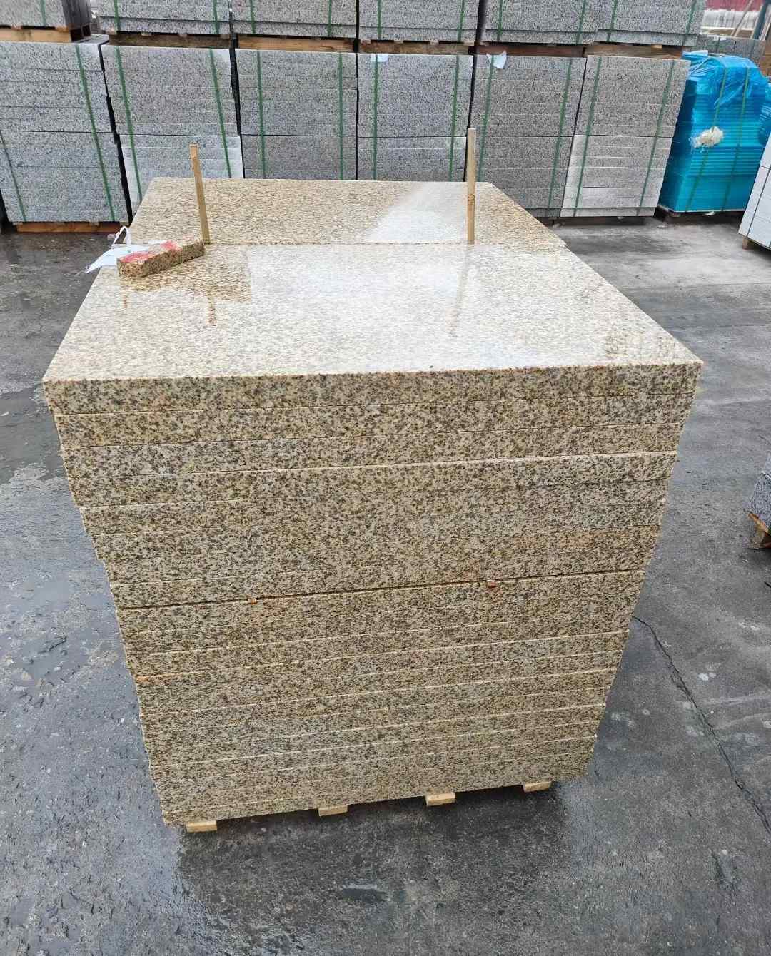 驻马店 湖北黄金麻花岗岩石材荔枝面外墙石材