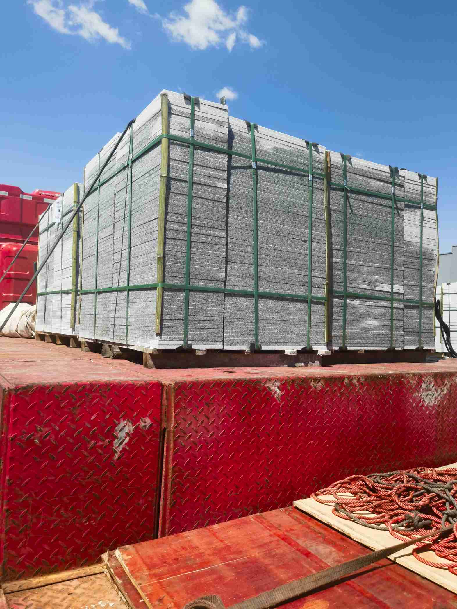 驻马店 芝麻白火烧规格板地铺石300*600/600*600