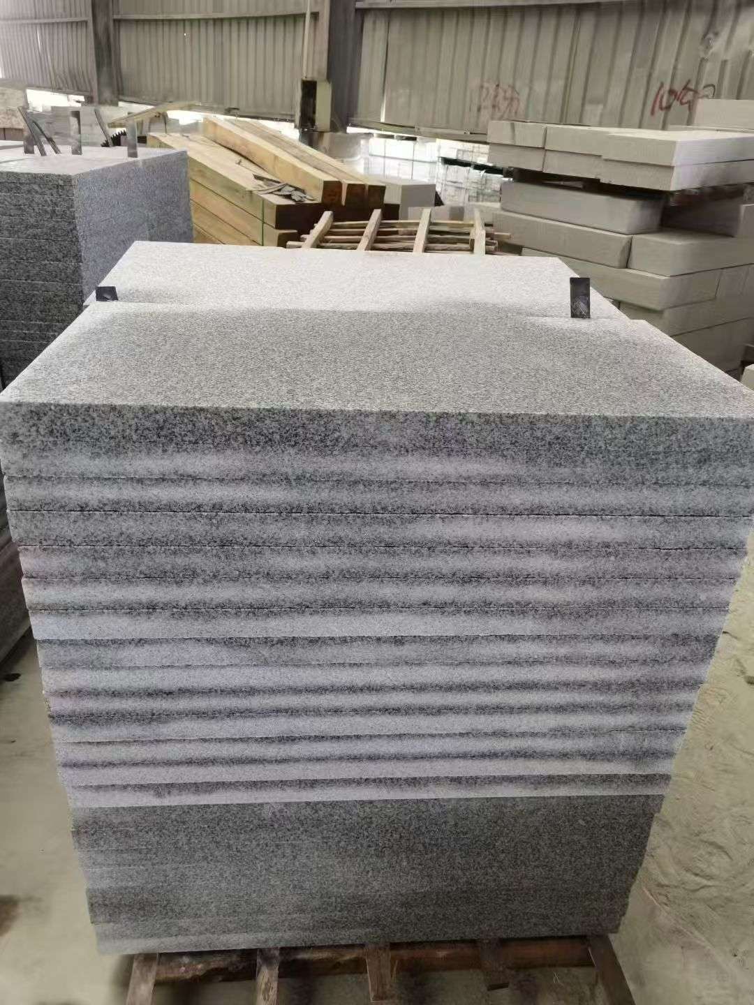 驻马店 芝麻白5公分火烧地铺成品，900*400，规格可定制